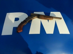 Arma usada em crimes era de fabricação caseira